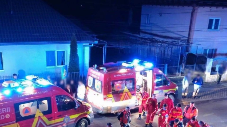Tragedie în județul Sibiu: Doi copii au murit asfixiați într-o cameră inundată cu fum